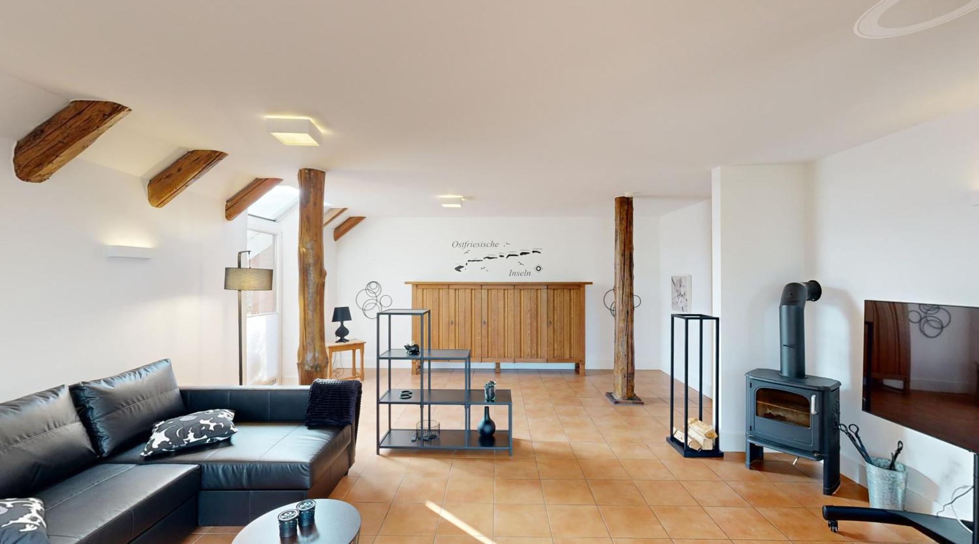 Appartamento Gulfhof-Ferien Briese Großheide Esterno foto